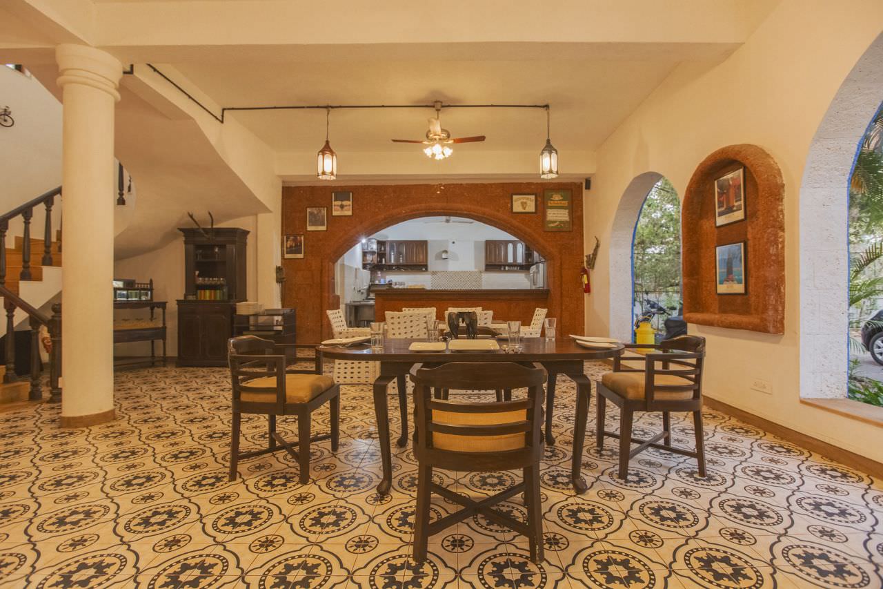 Villa in Goa, Villa Nags, Open Dining cum Lounge