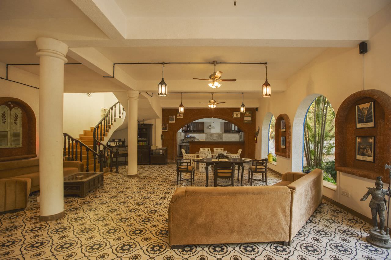 Villa in Goa, Villa Nags, Open Dining cum Lounge