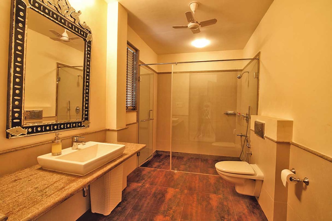 Villas Iin Goa, River Side Villa - Washroom