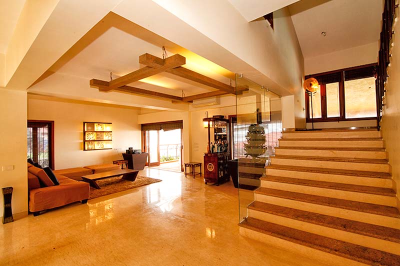 Villas in Goa, Sky View, Living Room