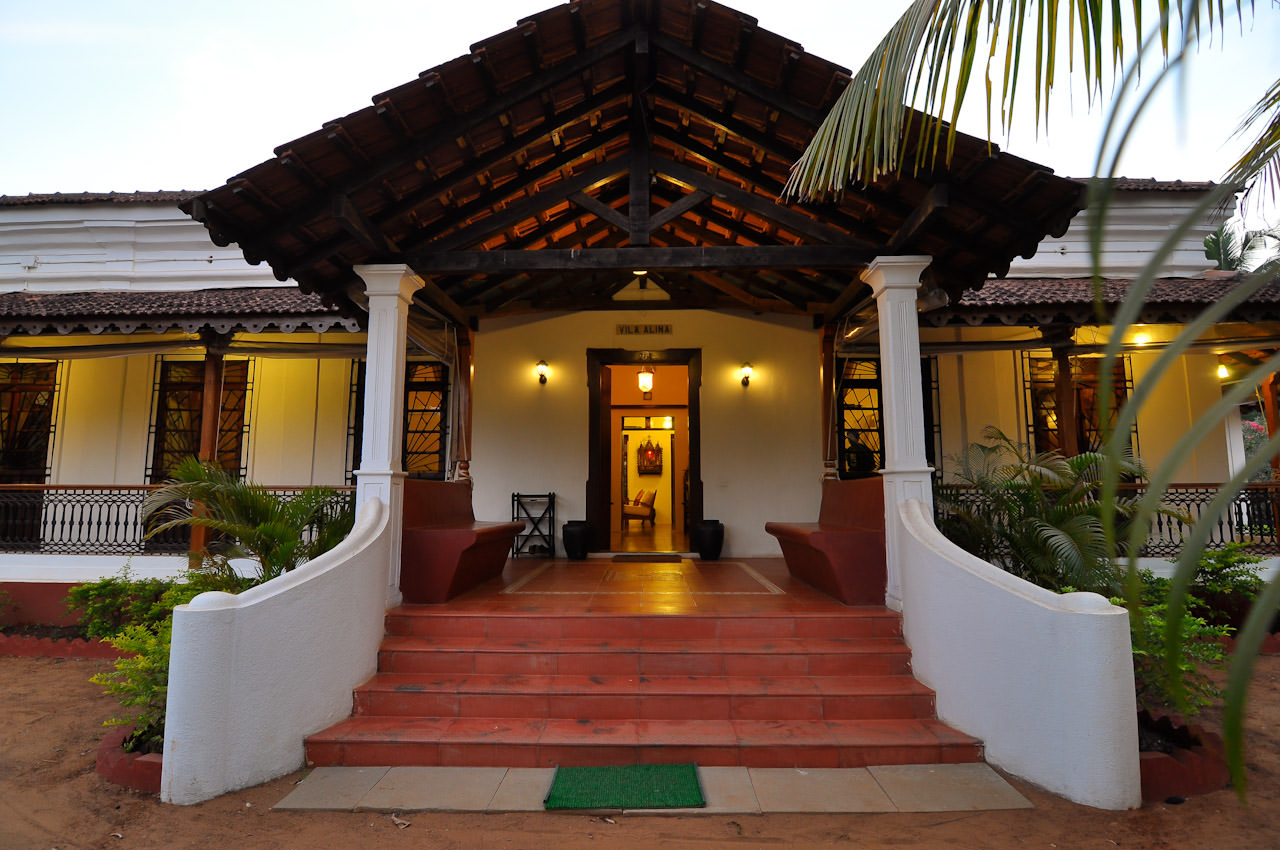 Villas in Goa, Villa Alina Entrance